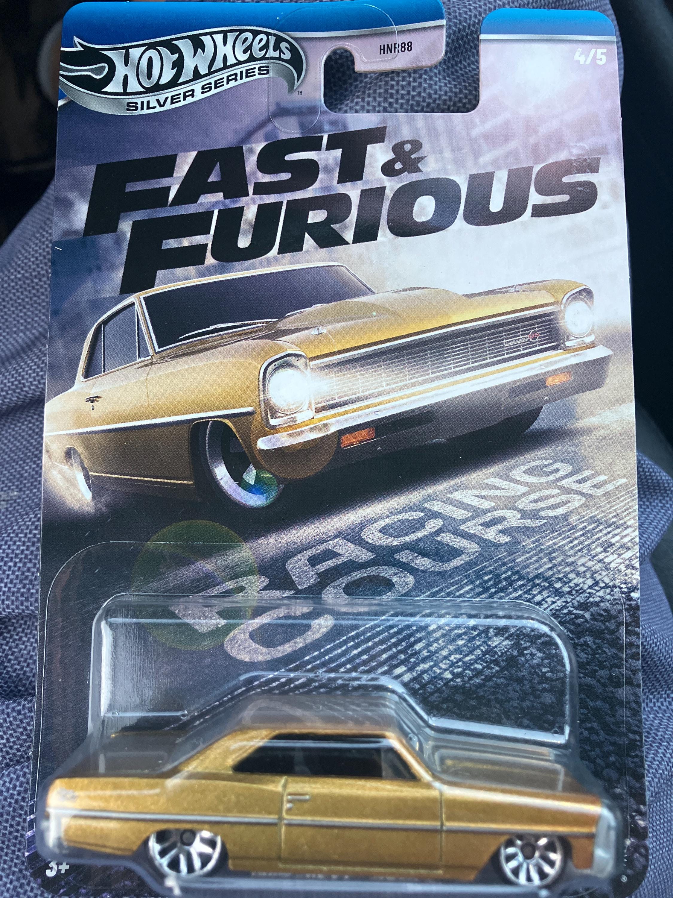 Fast and Furious 1966 Chevy Nova -diecast Car NIB Hot Wheels - Etsy