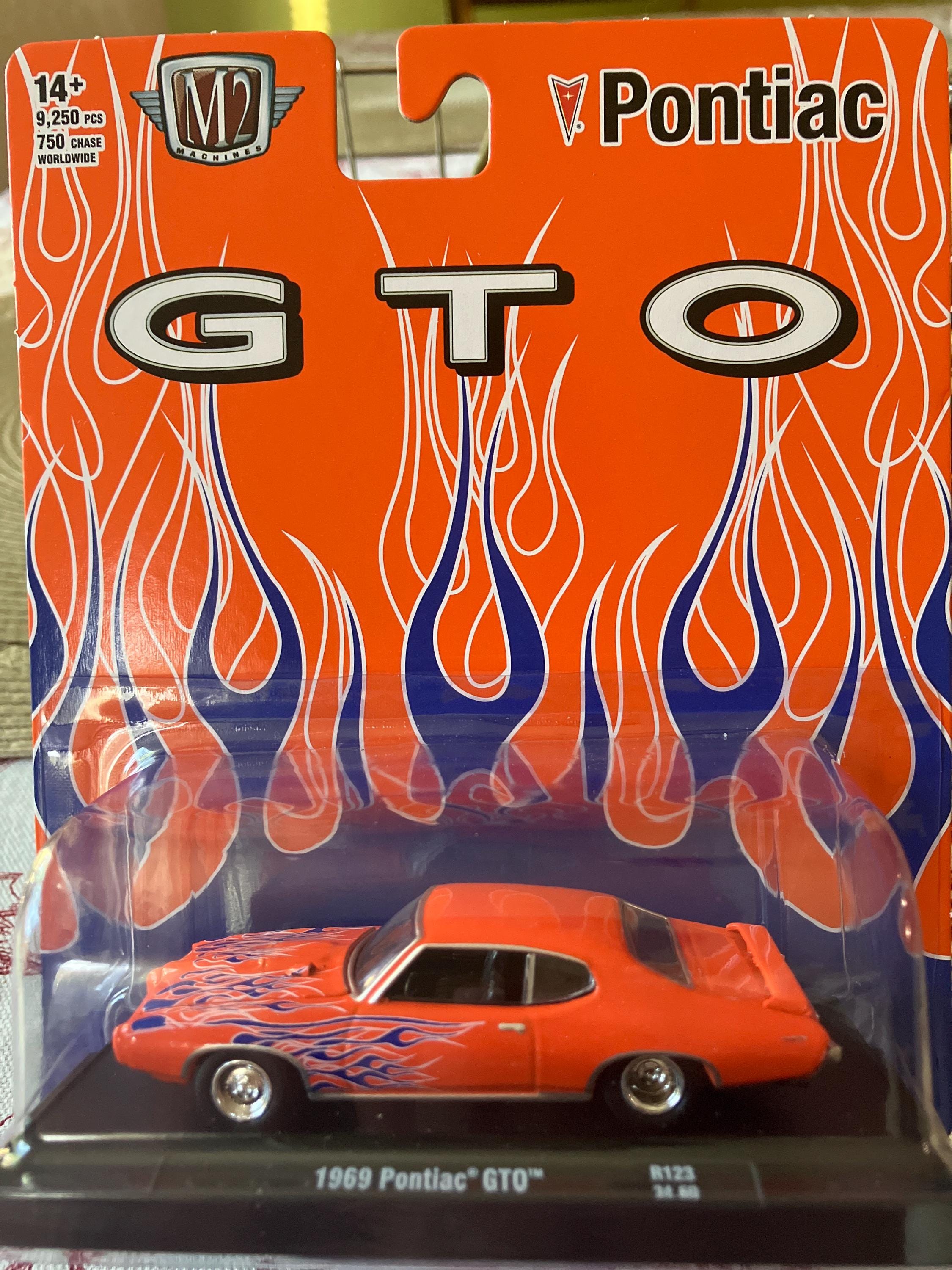 M2 Machines 1969 Pontiac Gto-limited Edition 1/64 Diecast Car NIP