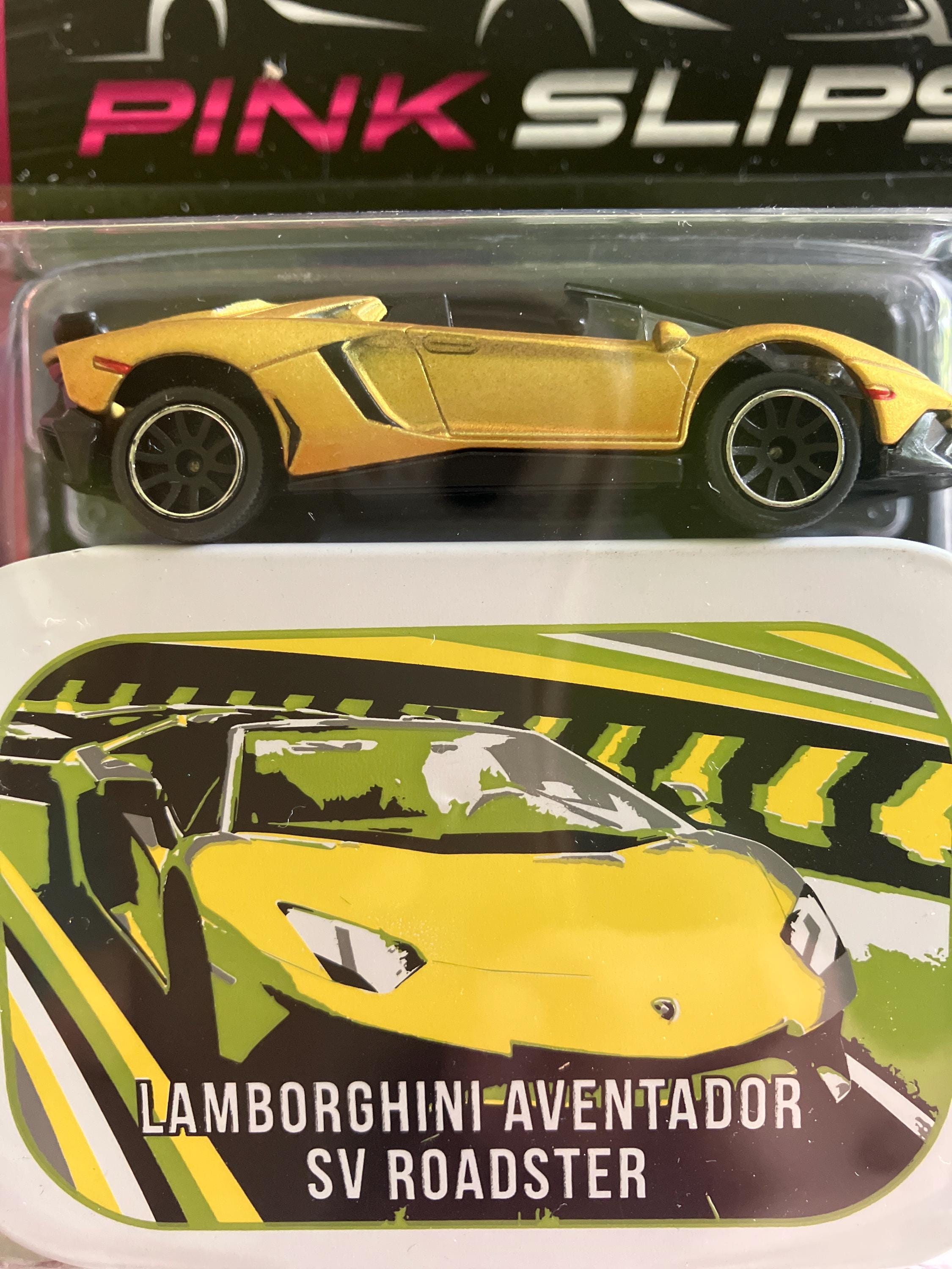 Miniature 1:24 LAMBORGHINI AVENTADOR SV BI-COLOR PINK SLIPS 1/24