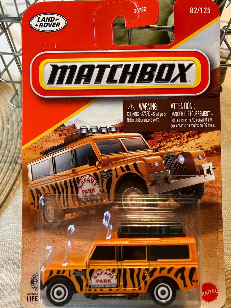 Range Rover Packaging Design Matchbox 1966 Range Rover Gen Ii-diecast Car 1/64 - Etsy