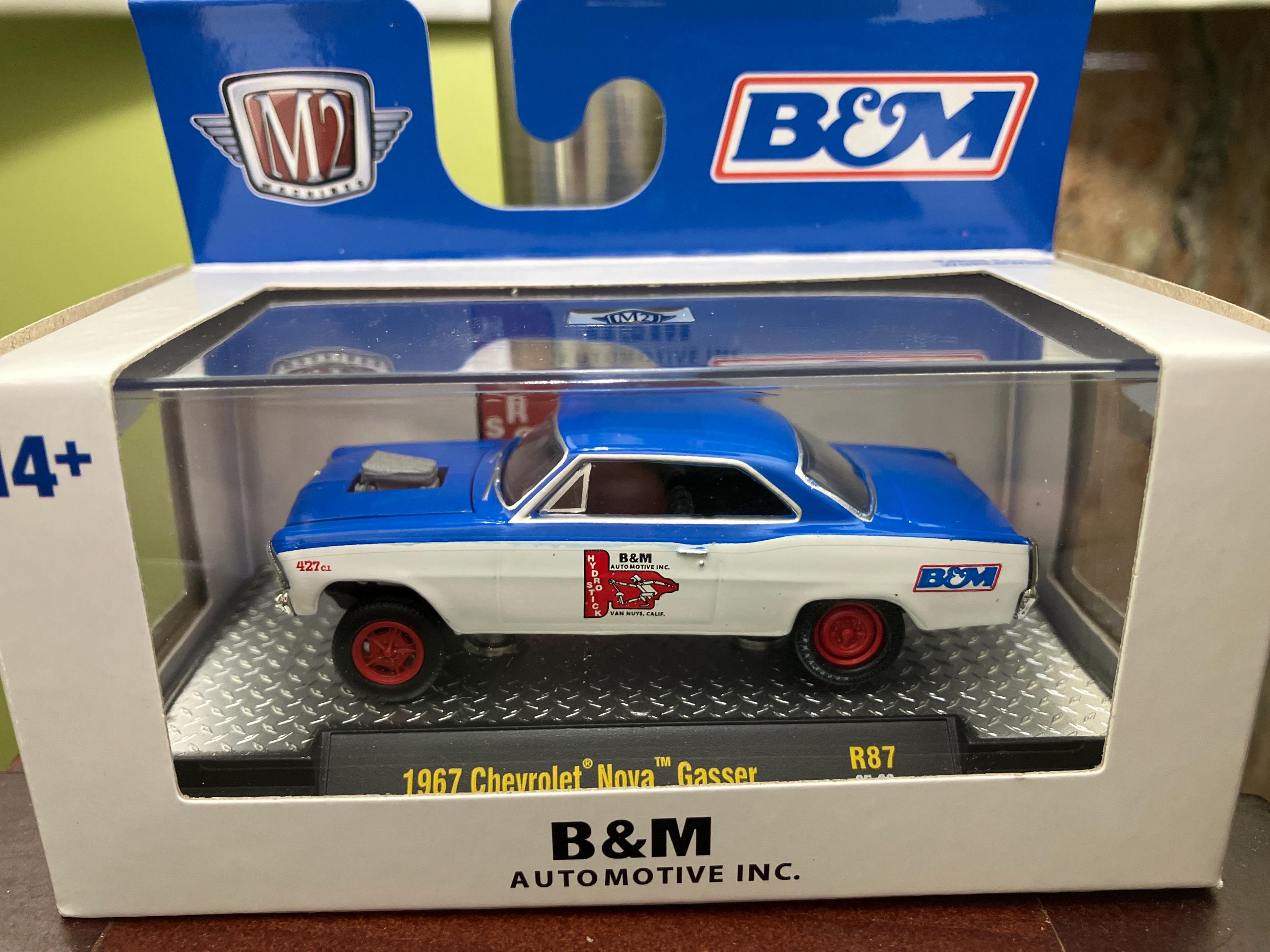 M2 Machines 1967 Chevrolet Nova Gassser-limited Edition 1/64