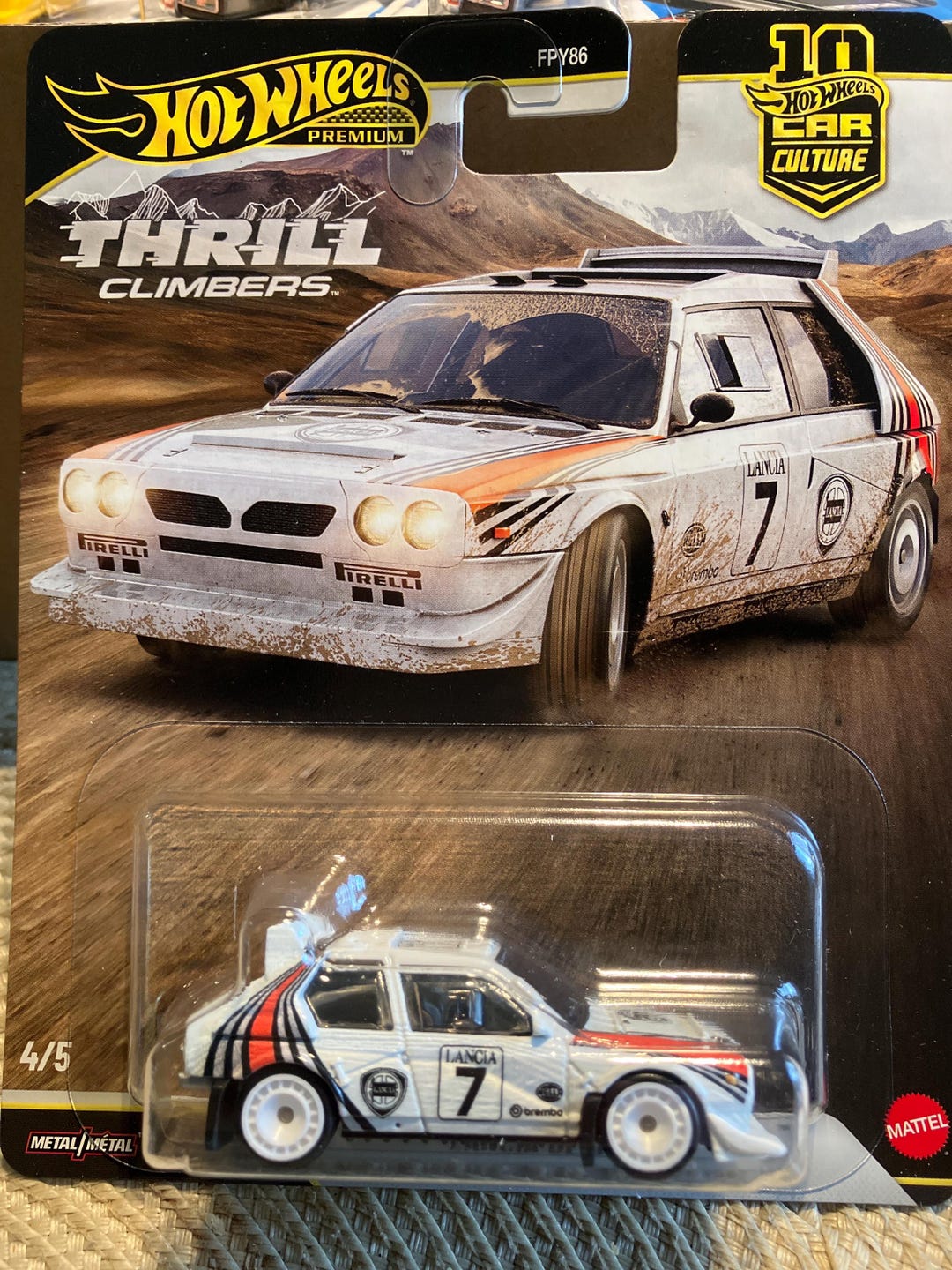 Hpi-racing 1/43 Lancia Delta S4 プレーンホワイト Hpi-racing 1/43