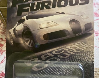 Fast and Furious Bugatti Veyron-diecast car NIB Hot Wheels