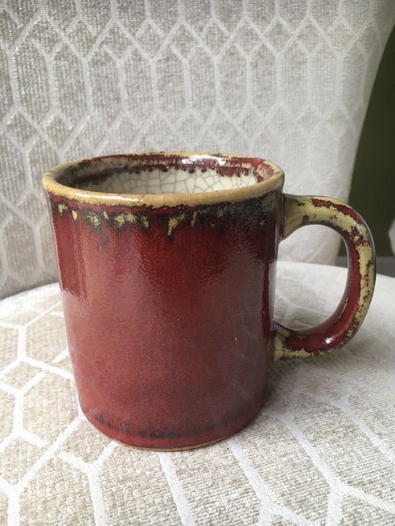 Pier 1 Crackle Collection-vintage Ceramic Coffee Mug - Etsy