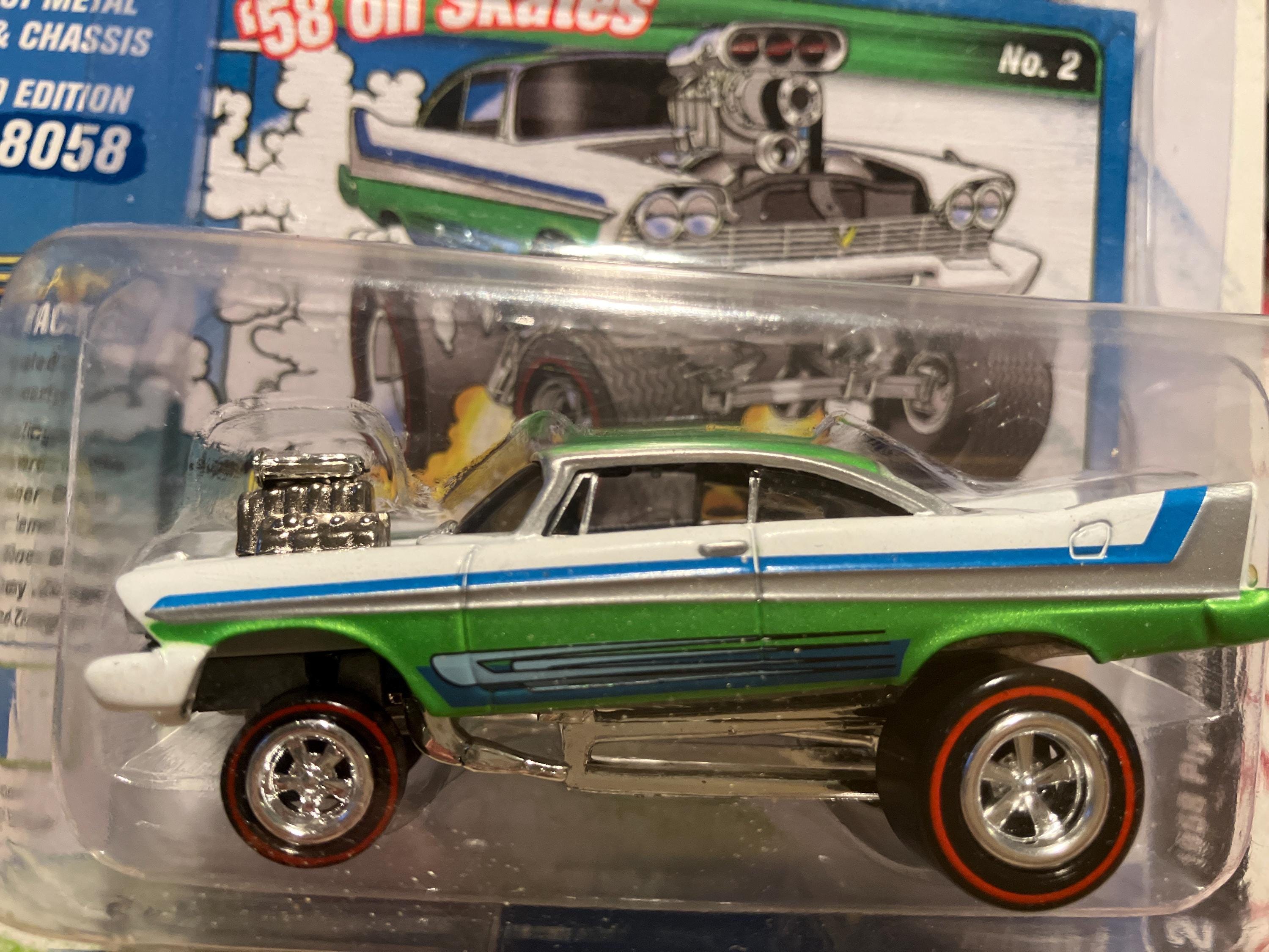 Johnny Lightning 1958 Plymouth Fury Zingers -diecast Car 1/64