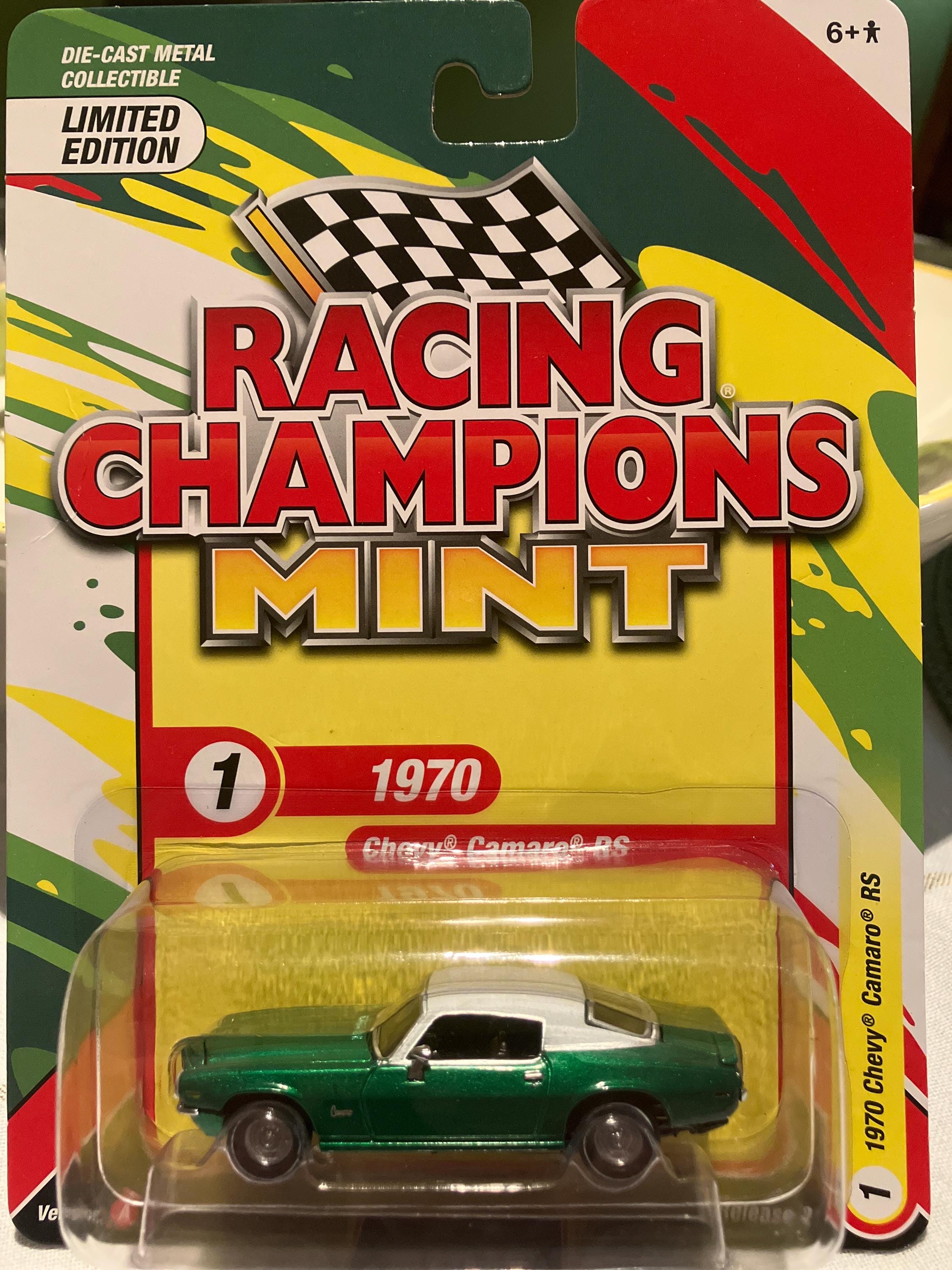 Racing Champions MINT 1970 Chevy Camaro RS-1/64 Metal Diecast Car