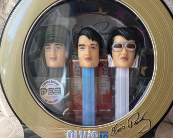 Elvis Presley PEZ Collectibles Candy Box With Limited Edition CD