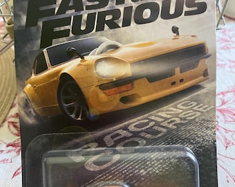 Fast and Furious Datsun 240Z Custom -diecast car NIB Hot Wheels