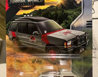Matchbox Ford Explorer Jurassic World-1/64 diecast truck