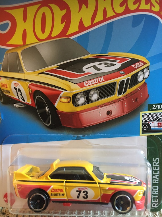 Hot Wheels 73 BMW 3.0 CSL Race Car 1/64 Diecast Car | Etsy