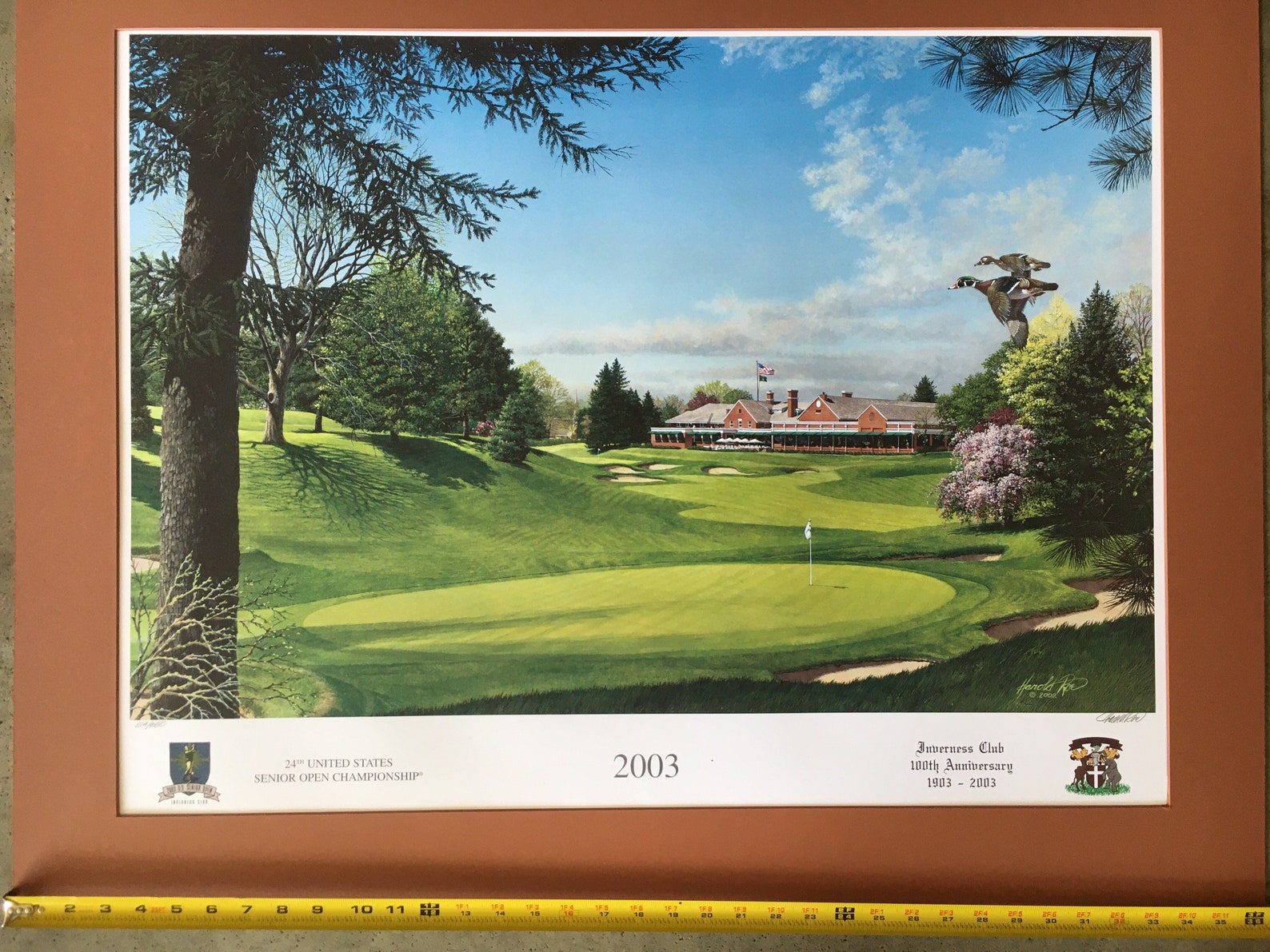 Harold Roe Limited Edition Signed and Numbered Print 22x30”-24 US ...