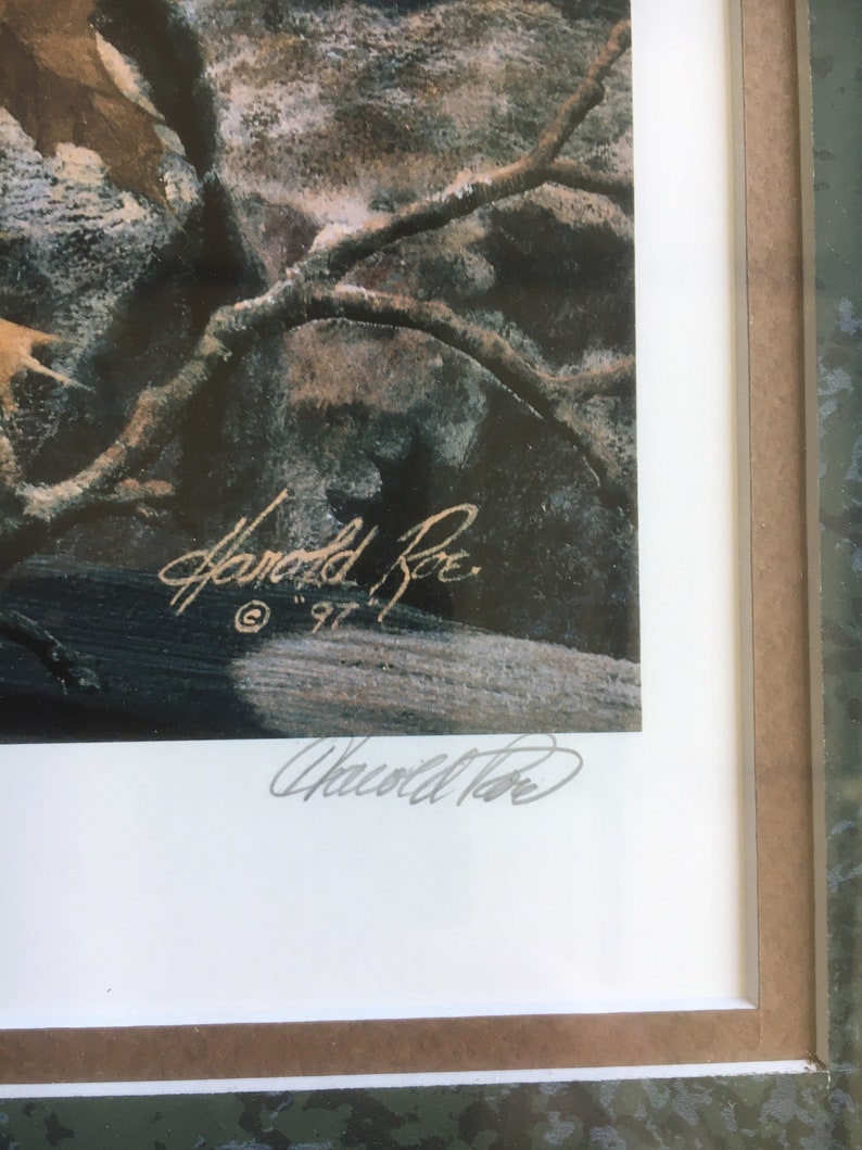 Harold Roe Ducks Unlimited Limited Edition Art Print Signed - Etsy