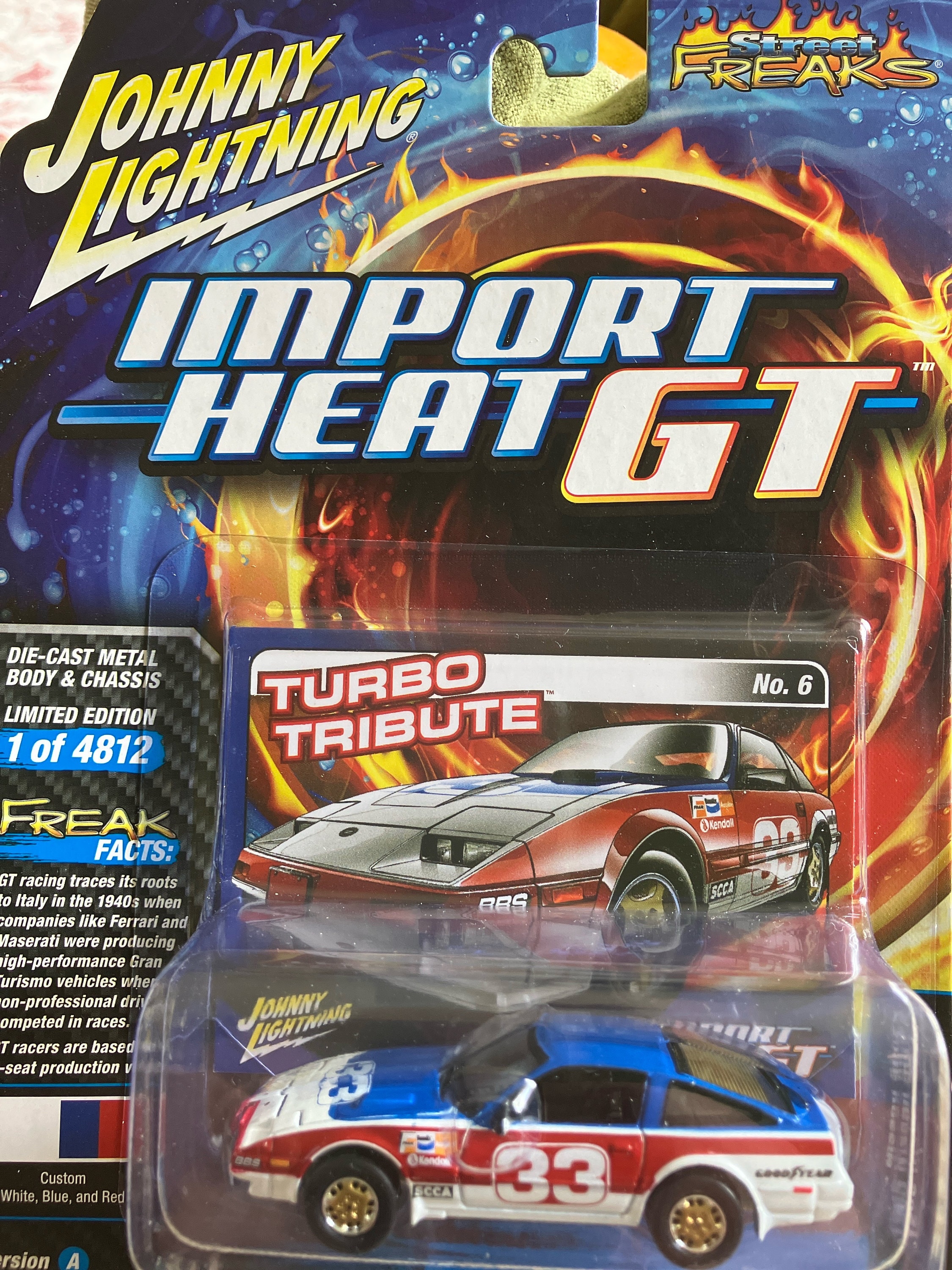 Johnny Lightning 1985 Nissan 300zx-diecast Car 1/64 Scale Limited