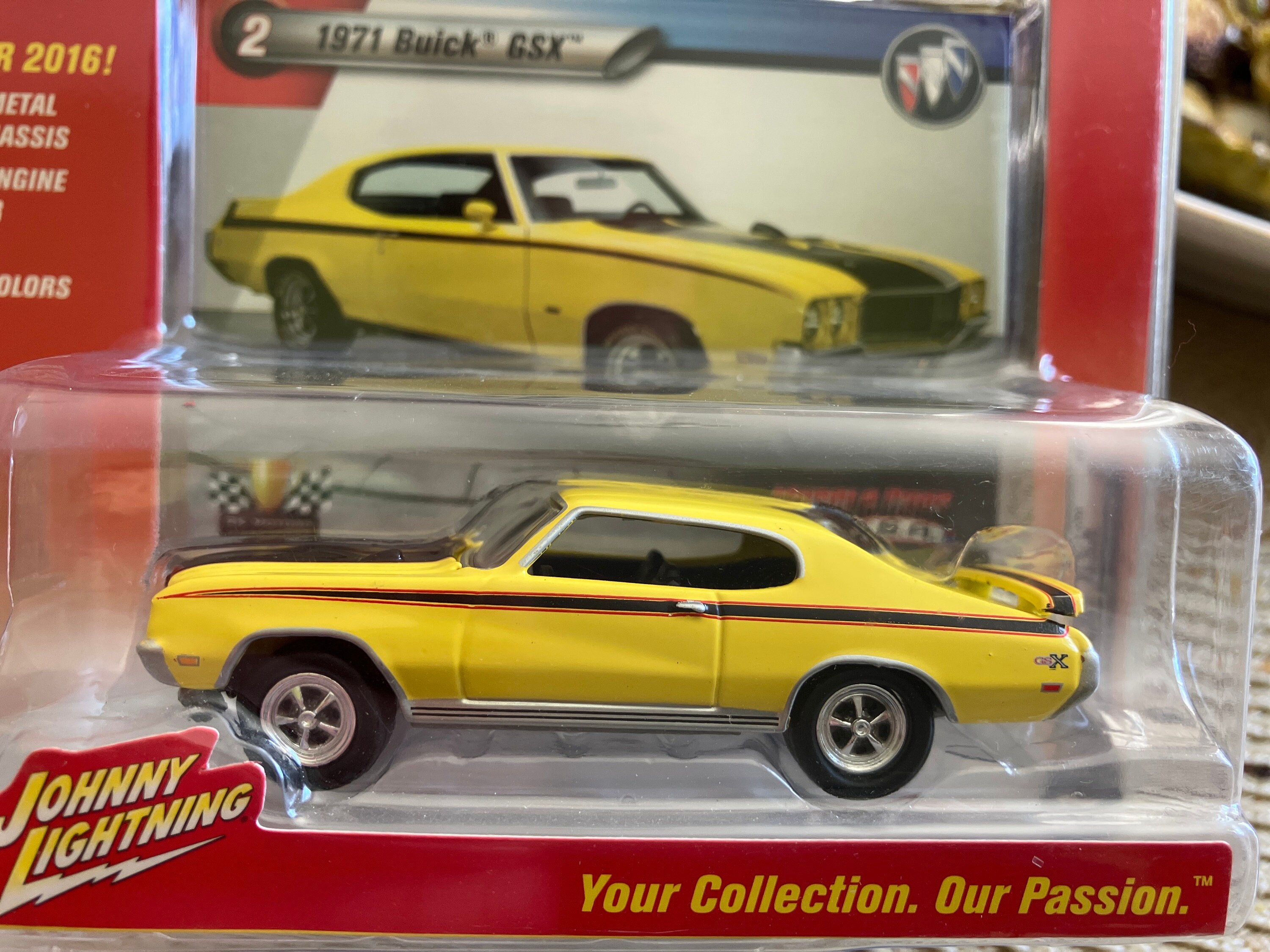 Johnny Lightning 1971 Buick GSX-1/64 Diecast Car- - Etsy