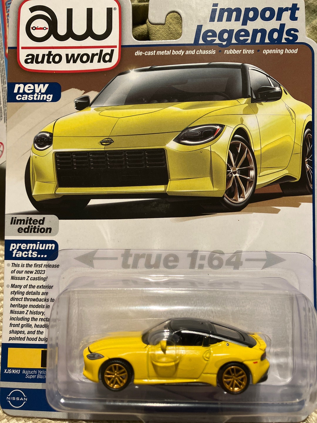 Auto World 2023 Nissan Z Limited Edition 1/64 Diecast Car New Etsy