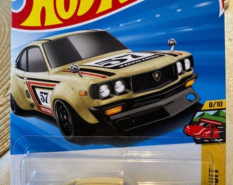 ミニカー Hot Wheels Mazda Hot Wheels NEW Case K 2025 Mazda RX-3 Tooned Black SC (Promo
