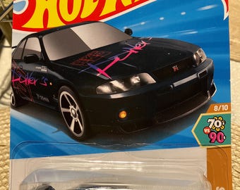 Nissan Skyline GT-R R34, Hot Wheels RLC Edition, Purple Chameleon