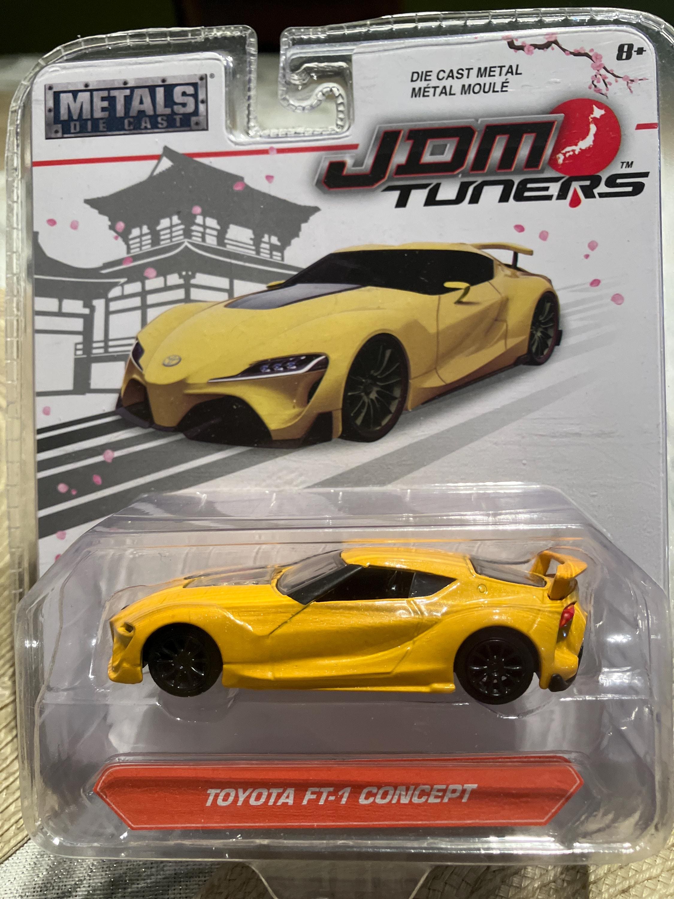 TOYOTA FT-1 CONCEPT ミニカー JDM TUNERS Jada Toys JDM Tuners Toyota FT-1 Concept -1/64 Diecast Car Metals