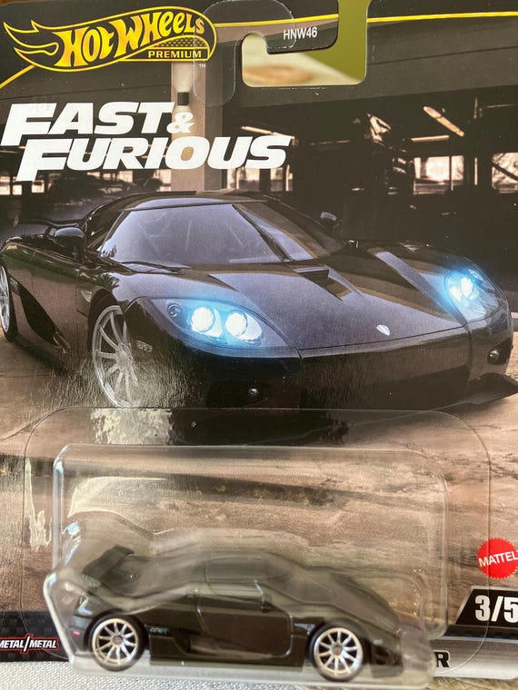 Hot Wheels Premium Koenigsegg CCXR-1/64 Diecast Car Fast & Furious