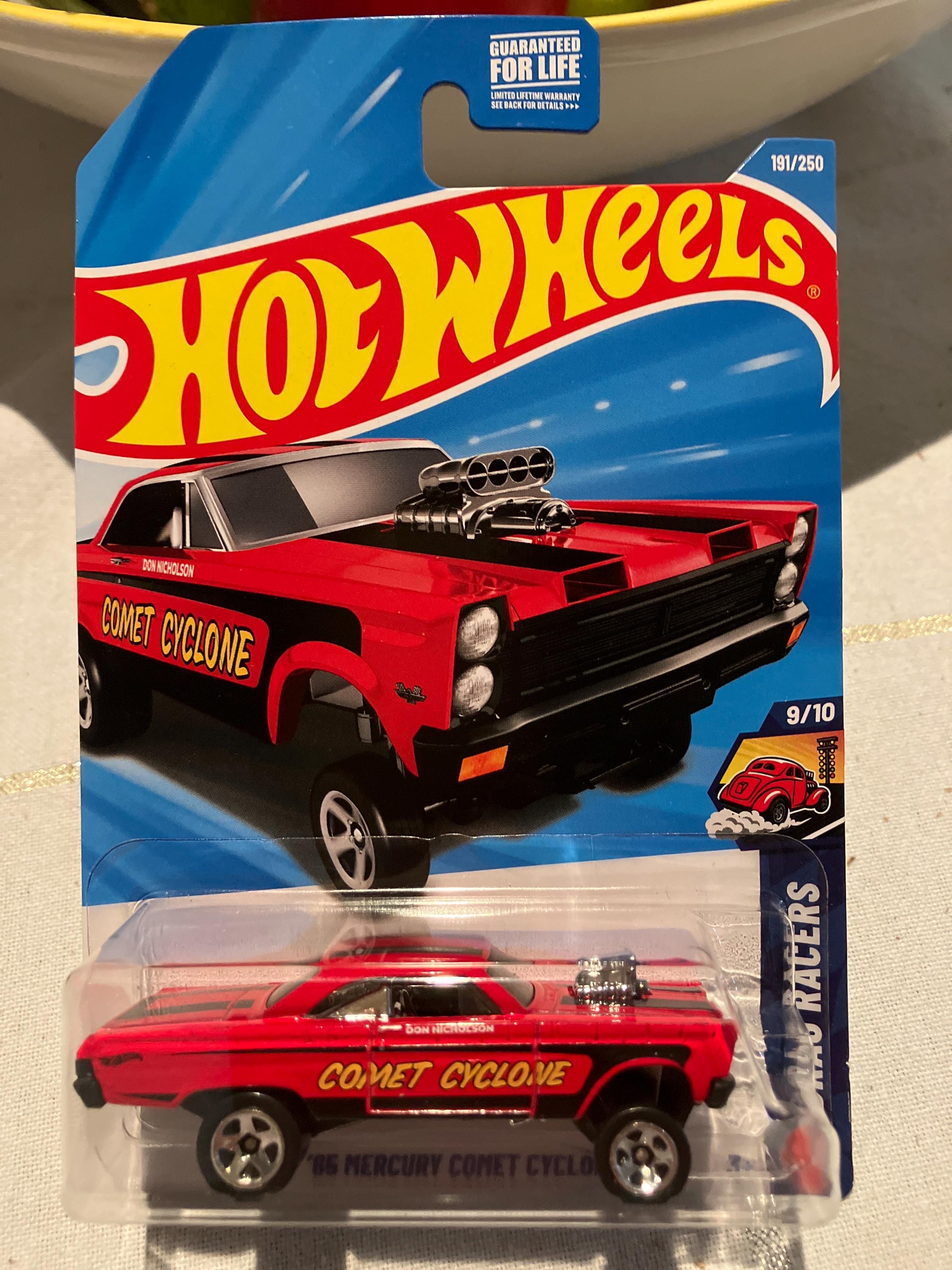 Hot Wheels '65 Mercury Comet Cyclone-1/64 Diecast Car - Etsy