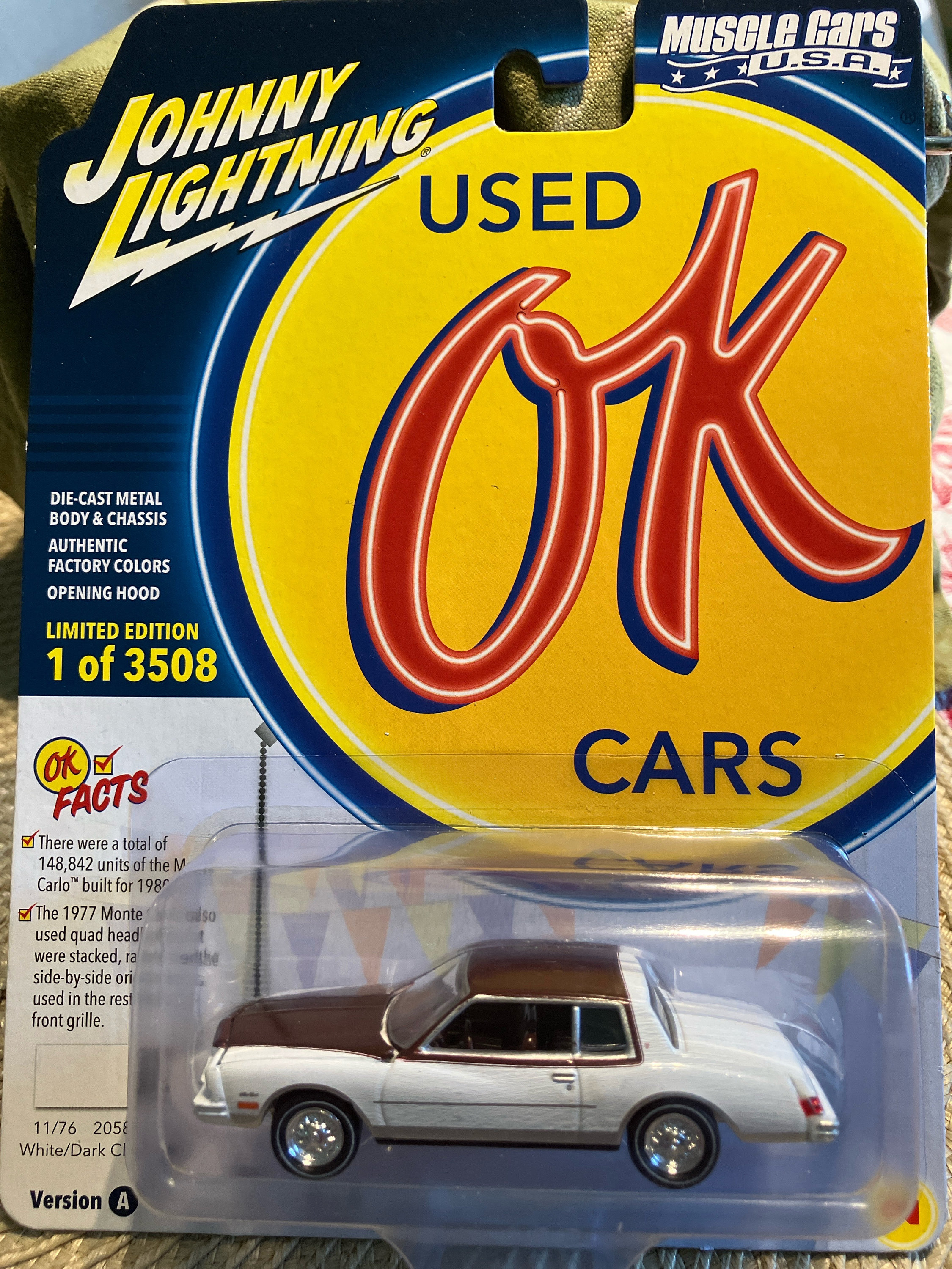 Johnny Lightning 1980 Chevy Monte Carlo -1/64 Diecast Car