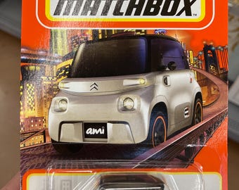 Matchbox 2021 Citroen AMI -red With Black Roof-short Card-hard to