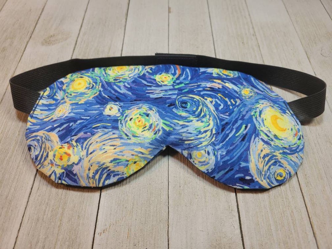 Weighted Lavender Eye Mask - Microwavable, 10 x 4 Size, Watercolor Floral  Print