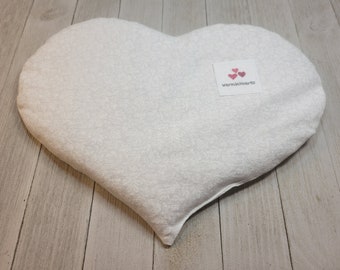 Replacement insert Medium Warmie Heart weighted heart pillow, arthritis pain relief, PMS heatable rice pack, anxiety relief, rice pack