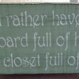 Witches Garden witch Primitive sign Rather have herbs than heels Signs Primitives Folk Art Witchcraft Magic Herbal wiccan wicca spells herb