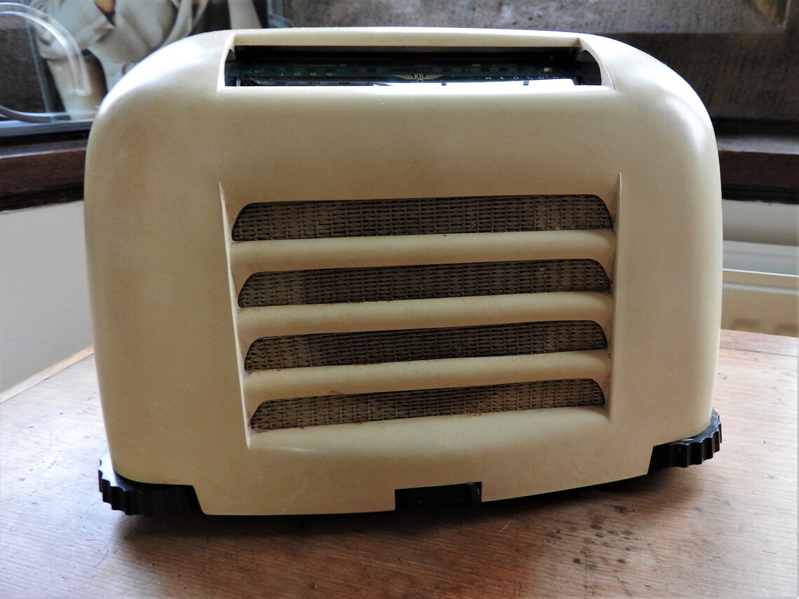 Vintage 1950's FB10 Toaster Radio KB Kolster Brandes Etsy UK