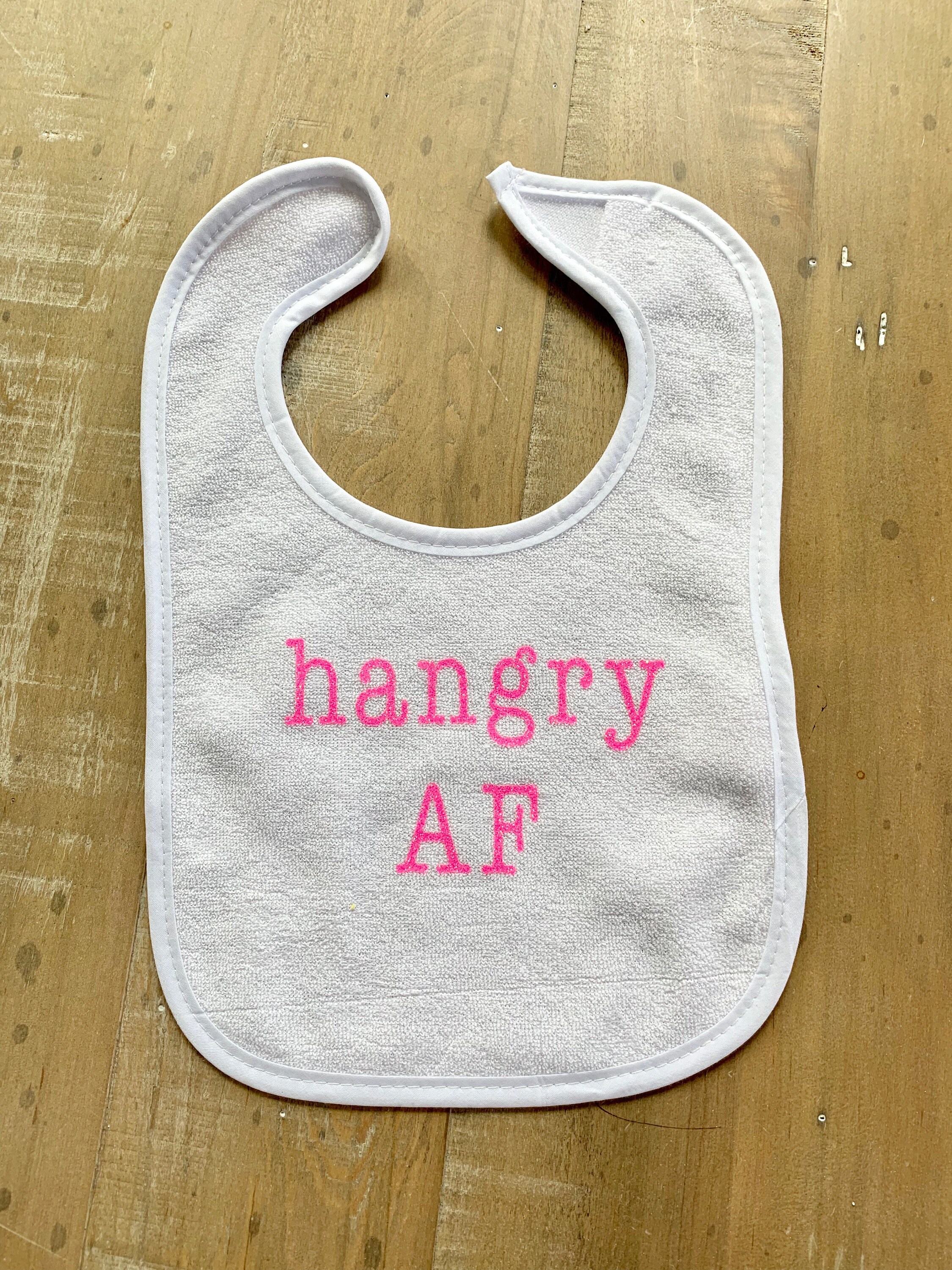 HANGRY AF Funny Bibs Shower Gift Newborn Infant Bib Baby Etsy
