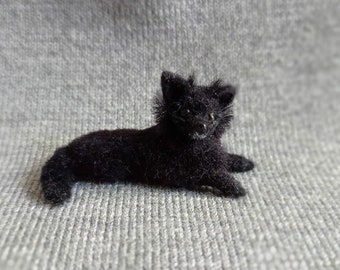 Dollhouse miniature pets and animals scale by FiberArtBoutiqueUA