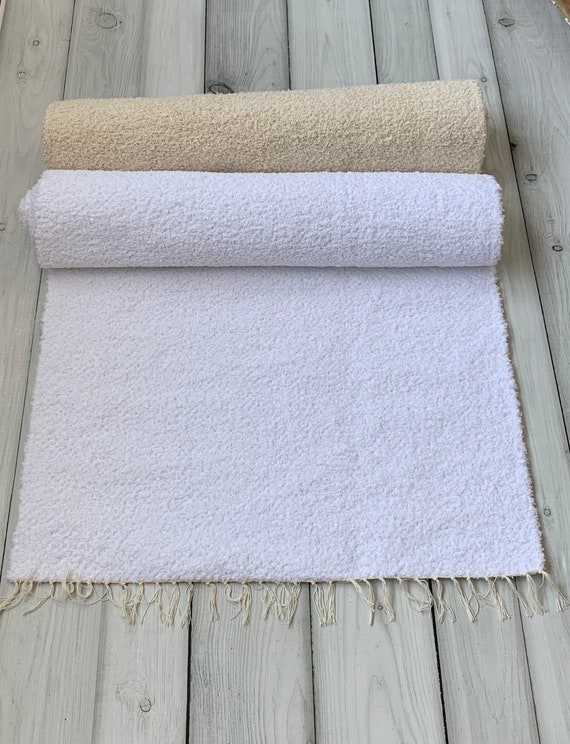 Shag rug 4x6 washable rug 5x7 cotton area carpet Etsy