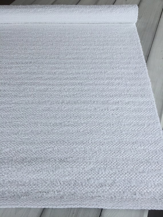 Tapis Scandinave Blanc et Gris – Le Moderniste