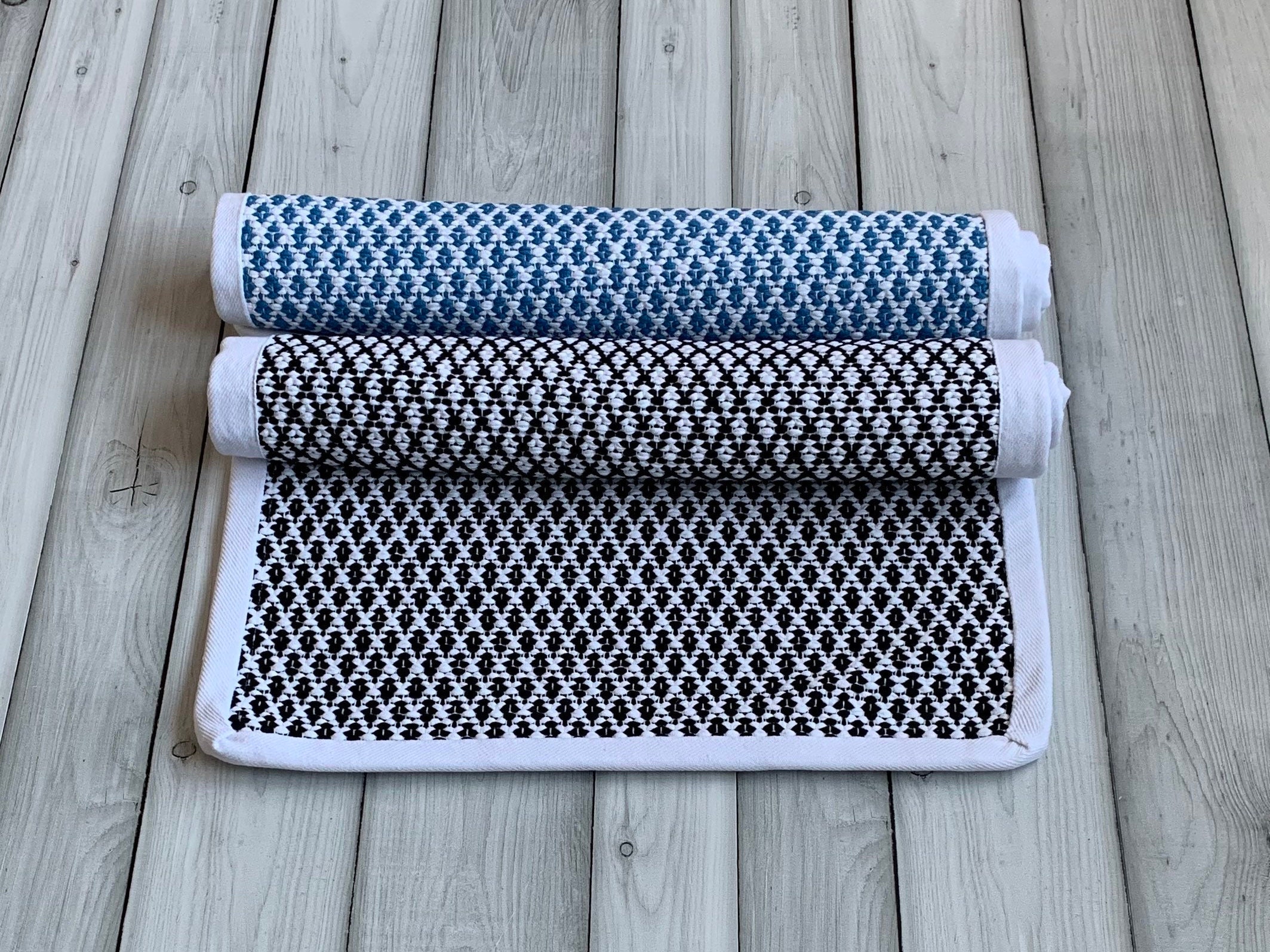 small rug indian dari rug Runner rug washable cotton rug white rug