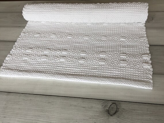 Weisser Teppich Skandinavischen Teppich Werfen Teppich Etsy