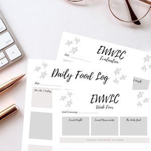 Eight Week Weight Loss Planner (Printable / Downloadable)