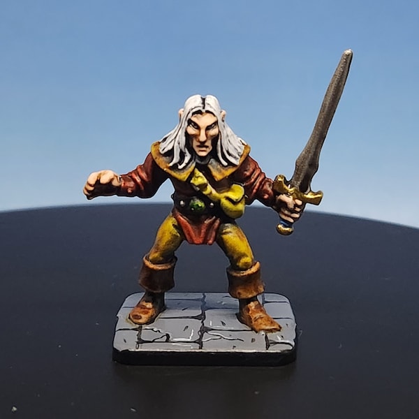 Elf Hero Quest Miniatures painted GW minis for RPGs like D&D heroquest