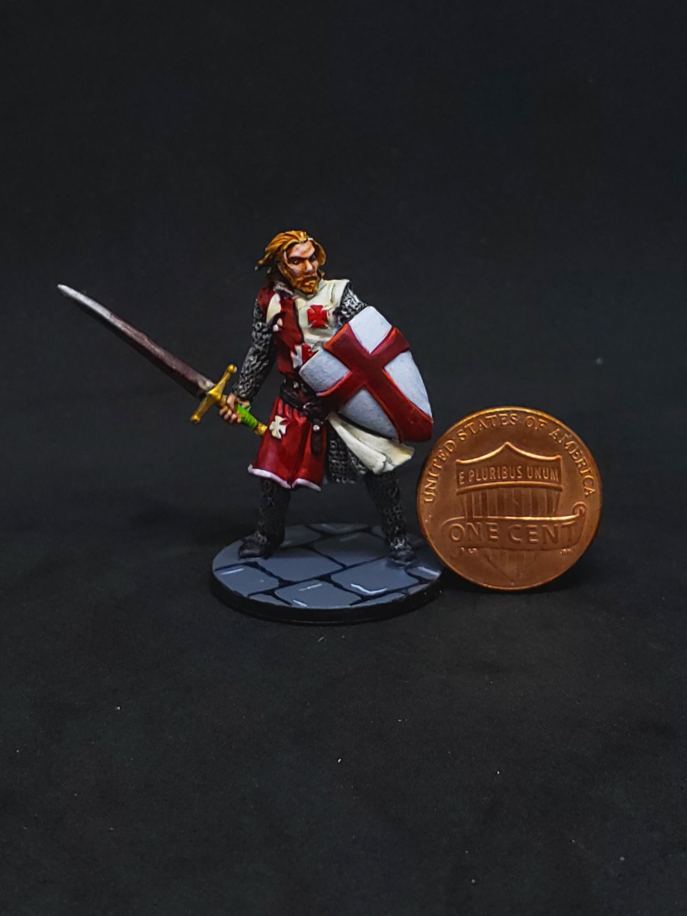 Benson, Zombicide Black Plague, Promo Figure Painted Mini by CMON