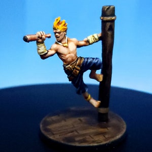 Handsome Jack painted mini by CMON Miniatures for RPGs like D&D
