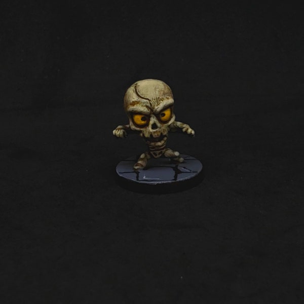 Bones, Arcadia Quest Pet, mini geschilderd door CMON Miniatures voor RPG's zoals D&D