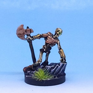 Bog Skeleton painted mini by Reaper Miniatures for RPGs like D&D