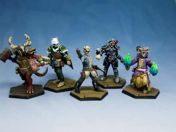 Servicio de pintura en miniatura para juegos de mesa, personajes de RPG  como D&D y Hero Forge, y juegos de mesa como Warhammer -  España