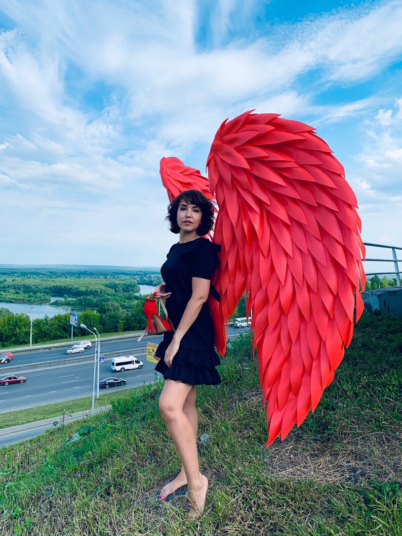 Angel Wings costume Cosplay Wings Christmas costume Etsy