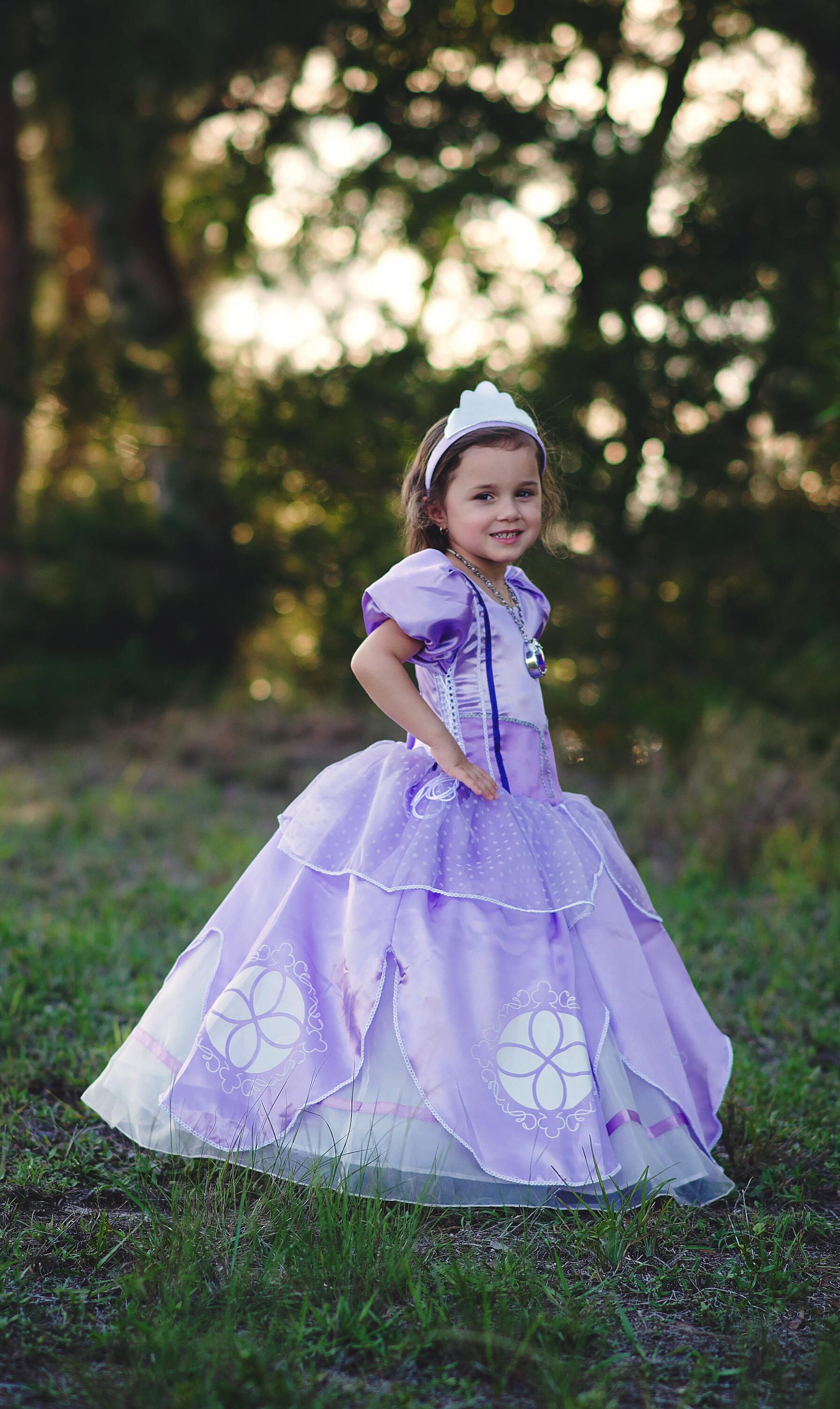 Robe Sofia robe de princesse Disney inspiree du premier costume de Sofia Deguisement princesse pour enfants filles tout petits Etsy France