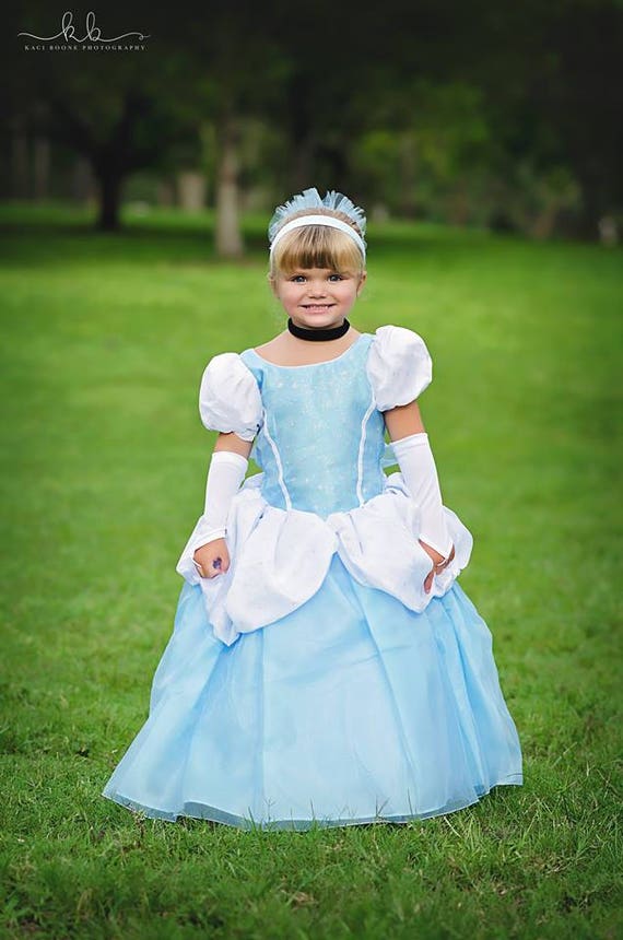 SUEE Cinderella Costume for Girls, Halloween Princess Cosplay Fancy Dress  up, Evening Gown for 3-10 Years - Walmart.com