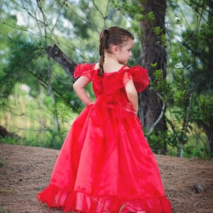 READY TO SHIP Elena Dress / Disney Inspired Princess Elena of Avalor Inspired Costume / Princess Dress for toddler, child, girl image 8