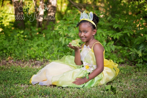 Princess Tiana Costume Set - Princess and the Frog