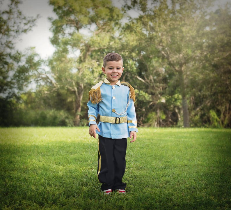 Prince Costume from Disney's Cinderella it's Prince Charming / Disney inspired Prince Charming Suit, baby, toddler, child, boy image 3