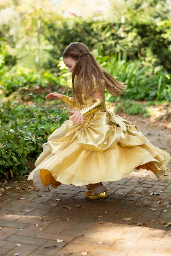 US STOCK Belle Dress Costume Gown Princess Girl India | Ubuy
